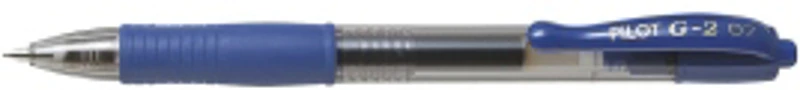 Roller cu gel G2 cu mecanism Pilot albastru 0.7mm