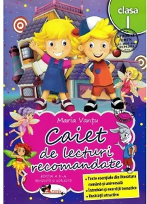 Caiet de lecturi recomandate. Clasa I