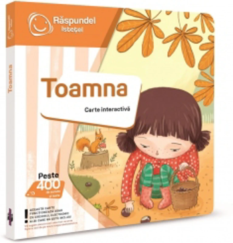 Raspundel Istetel, carte interactiva Toamna