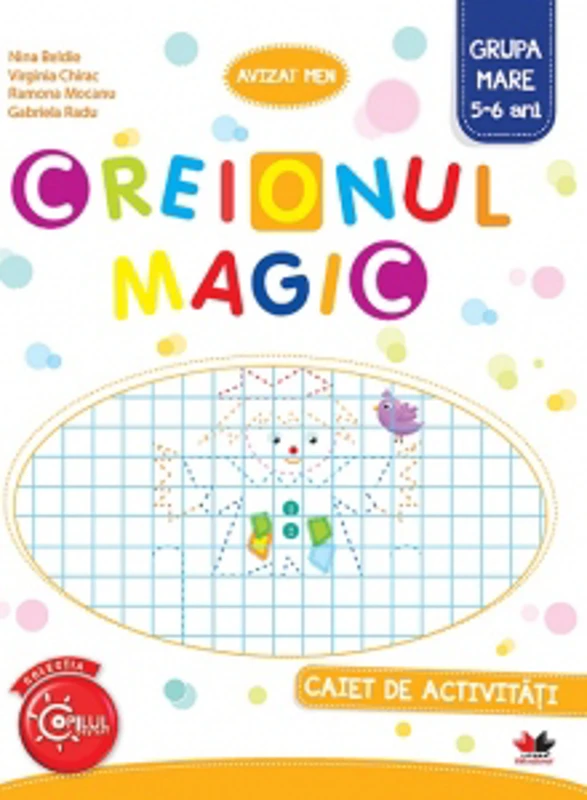 Creionul Magic. Caiet de activitati. Grupa mare 5-6 ani