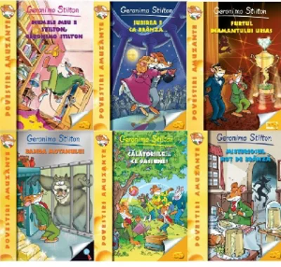 Pachet Geronimo Stilton (6 carti)