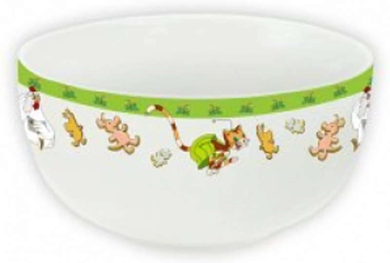 Castron din portelan Pettson si Findus, 12 cm