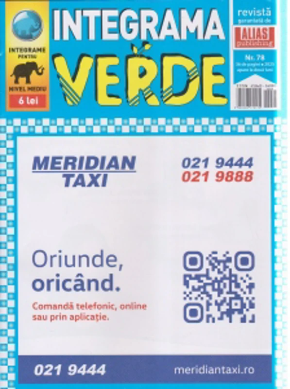 Integrama verde. Nr.78/2025