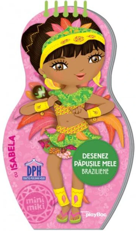 Desenez păpușile mele braziliene cu Isabela