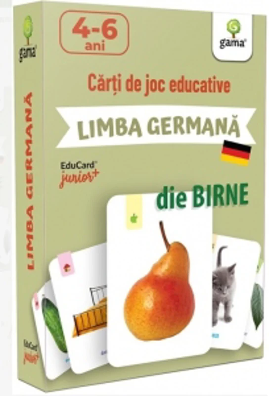 Carti de joc educative - Limba germana