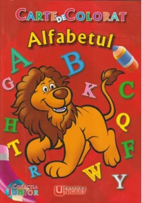 Carte de colorat. Alfabetul