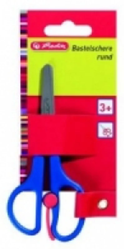 Foarfeca mijlocie, 13cm, otel/plastic, diverse culori