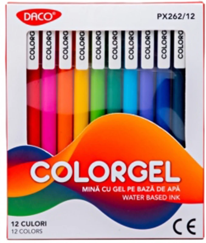 Pix Gel Color Set 12 PX262/12 Daco