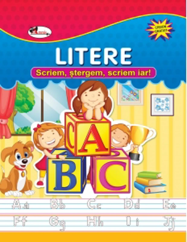Scriem, stergem, scriem iar! Litere