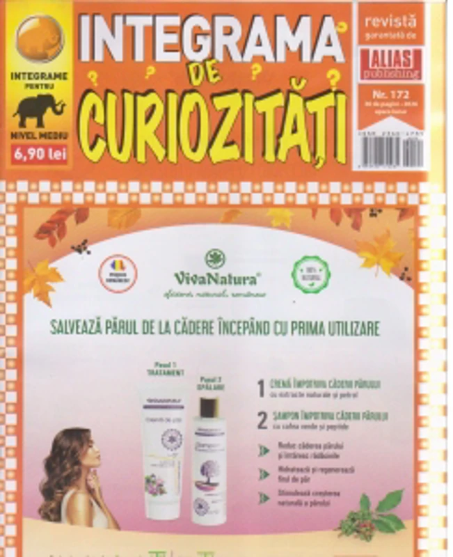 Integrama de curiozitati. Nr. 172 / 2026