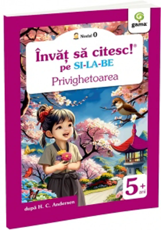 Privighetoarea. Invat sa citesc pe silabe. Nivelul 0 (5-7 ani)