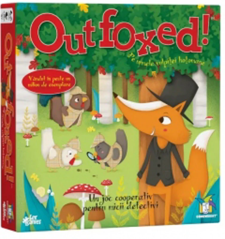 Outfoxed, pe urmele vulpitei hotomane. Joc de societate (limba romana)