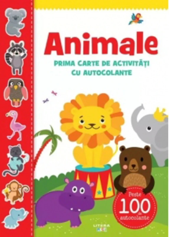 Animale. Prima carte de activitati cu autocolante