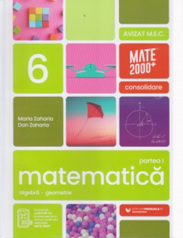 Matematica. Aritmetica, algebra, geometrie. Clasa a VI-a. Consolidare. Partea I (anul scolar 2026-2027)