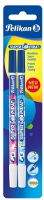 Carioca corectoare Super Pirat, varf B, set 2, blister
