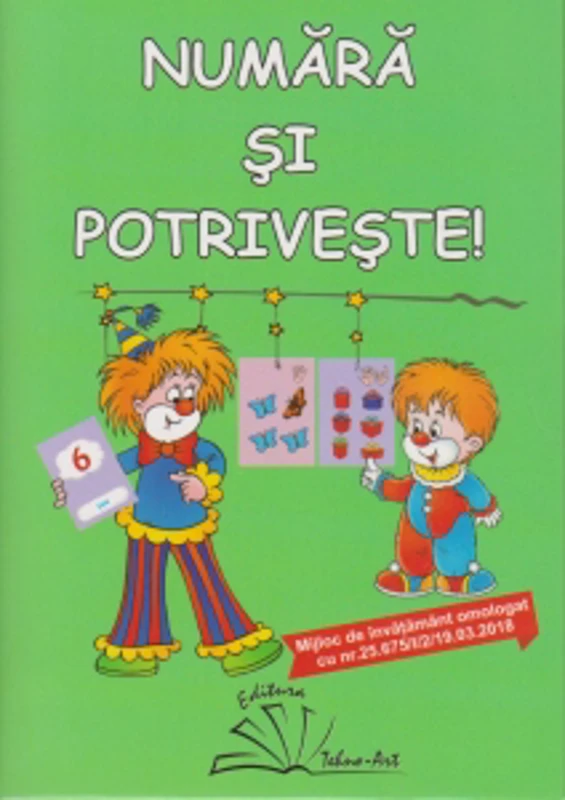 Numara si potriveste - jetoane