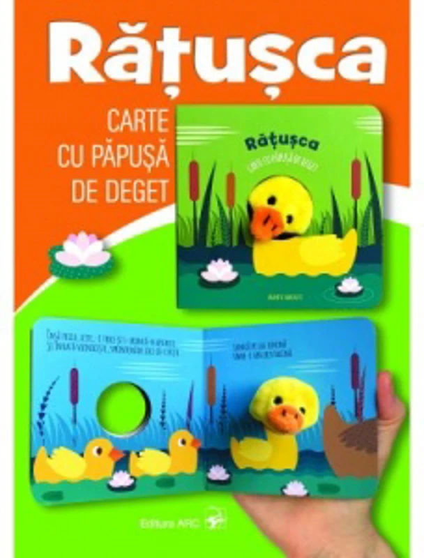 Ratusca. Carte cu papusa de deget