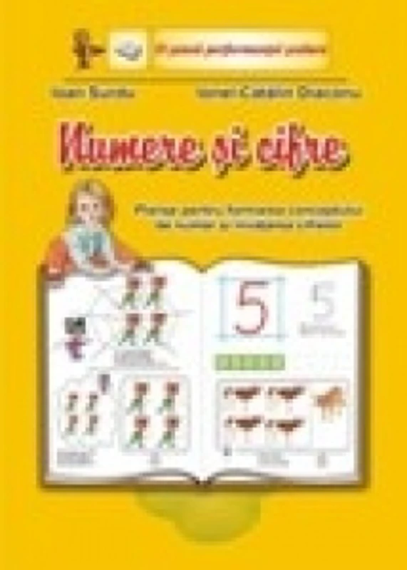 Numere si cifre-planse pentru formarea numerelor si invatarea cifrelor- set 11 planse, A4