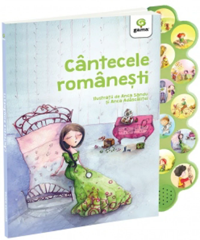 Cantecele romanesti. Carte cu sunete