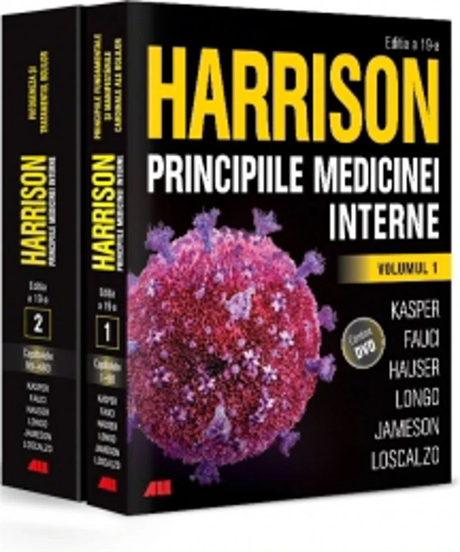Harrison. Principiile medicinei interne. Volumul 1 + 2 (+ DVD)