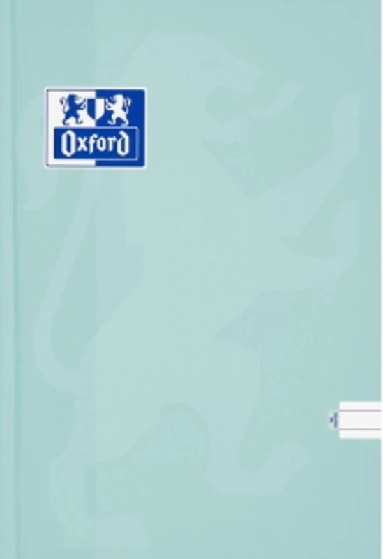 Caiet Oxford Touch Pastel, A5 96 file, hartie Optik 90g/mp, patratele, culoare albastru