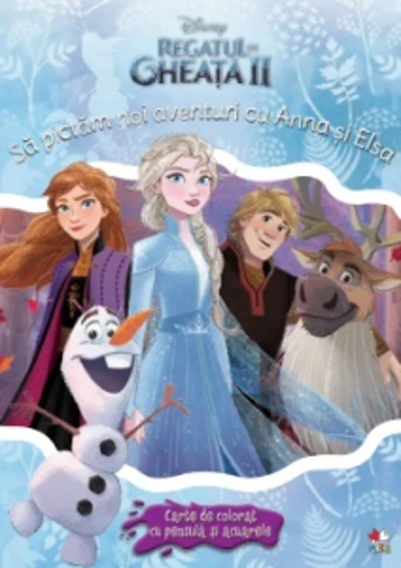 Regatul de gheata 2. Sa pictam noi aventuri cu Anna si Elsa