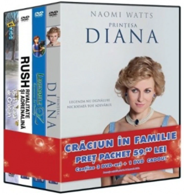 Pachet 4 DVD-uri / Craciun in Familie 1