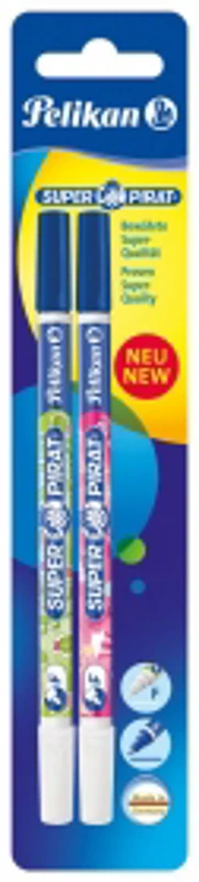 Carioca corectoare Super Pirat, varf F, set 2, blister