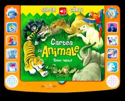 Cartea cu animale - carte cu sunete
