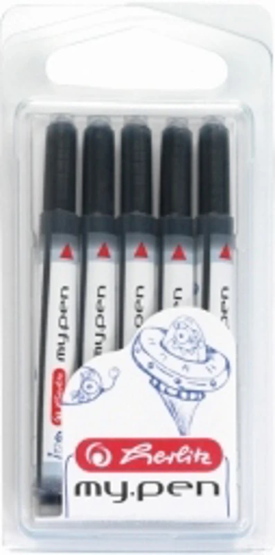 Patroane my.pen universale, cerneala albastra set 5 bucati