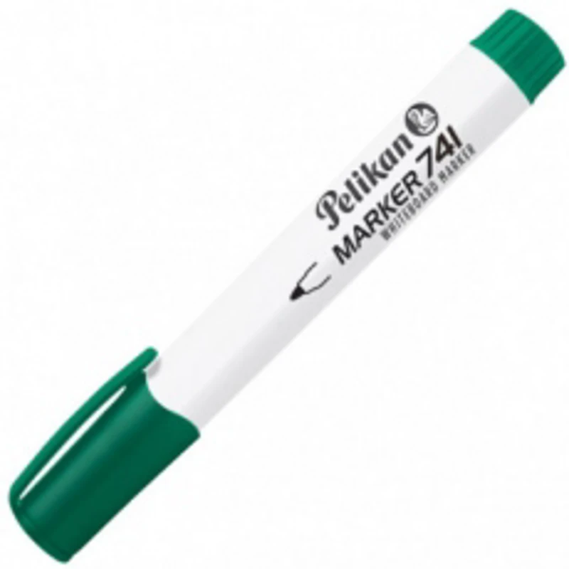 Marker whiteboard 741, varf rotund, verde