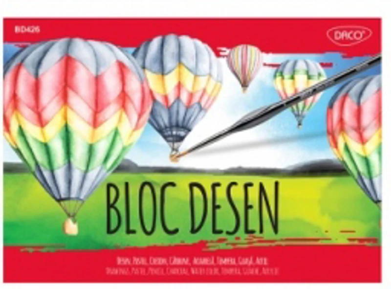 Bloc desen A4, 15 file, 250g, BD426