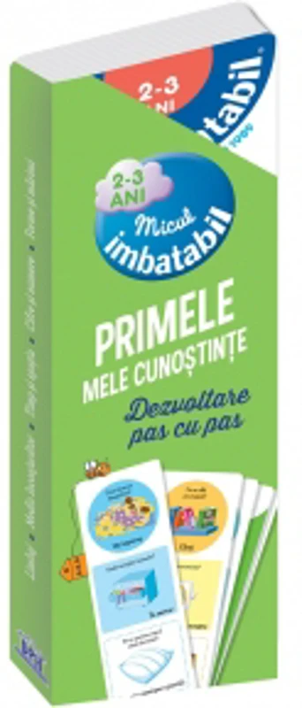 Micul Imbatabil. Primele mele cunostinte - Dezvoltare pas cu pas (2-3 ani)
