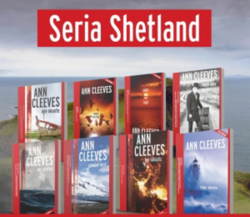 Pachet seria Shetland (8 carti)