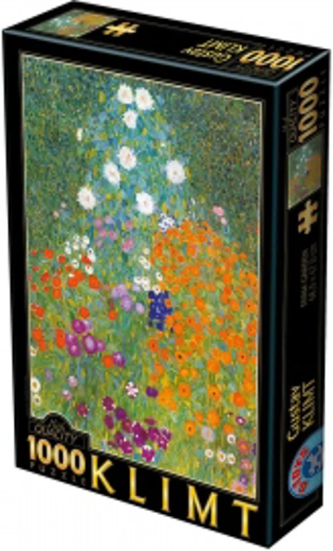 Puzzle 1000 piese Gustav Klimt - Farm Garden