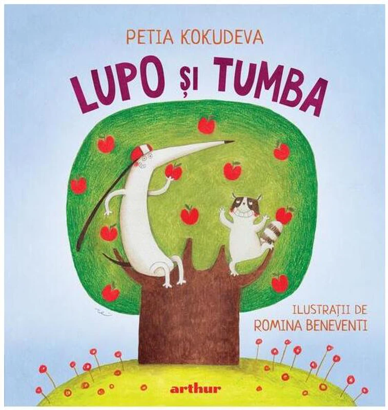 Lupo și Tumba cu ilustrații de Romina Beneventi - Paperback brosat - Arthur