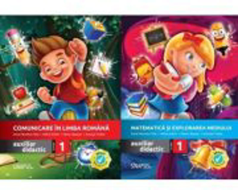 Pachet educational Clasa I: Matematica si explorarea mediului si Comunicare in limba romana - Anca Veronica Taut