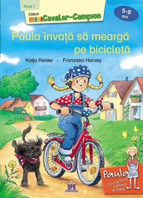 Paula învață să meargă pe bicicletă - Nivelul I