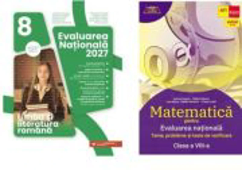 Pachet Evaluarea Nationala 2027 Matematica si Limba si literatura romana - Marius Perianu si Cristina Cergan