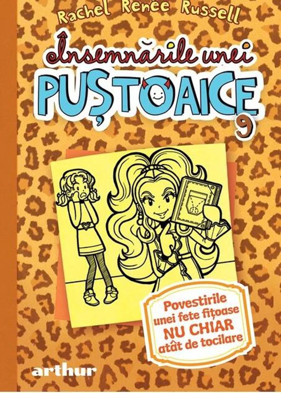 Povestirile unei fete fițoase nu chiar atât de tocilare. Însemnările unei puștoaice (Vol. 9) - HC