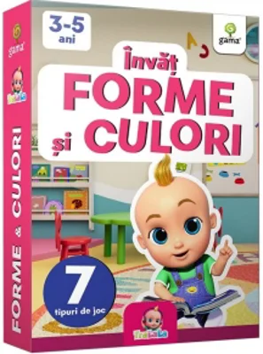 Invat forme si culori (3-5 ani)