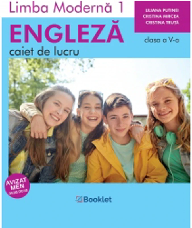 Limba moderna 1 Engleza. Caiet de lucru pentru clasa a V-a