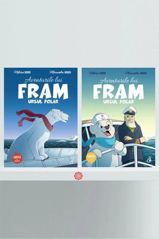 Pachet Seria Aventurile lui Fram, ursul polar