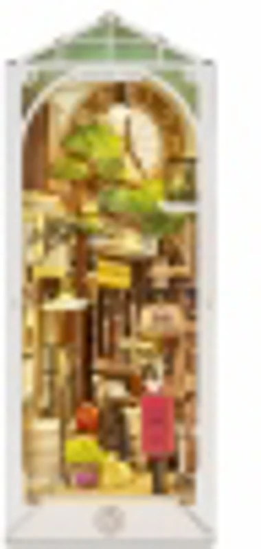 Puzzle 3D, Cotor de carte, Book Nook DIY, Orasul soarelui, RoLife, 246 piese