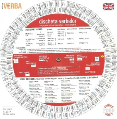 Discheta verbelor - limba engleza