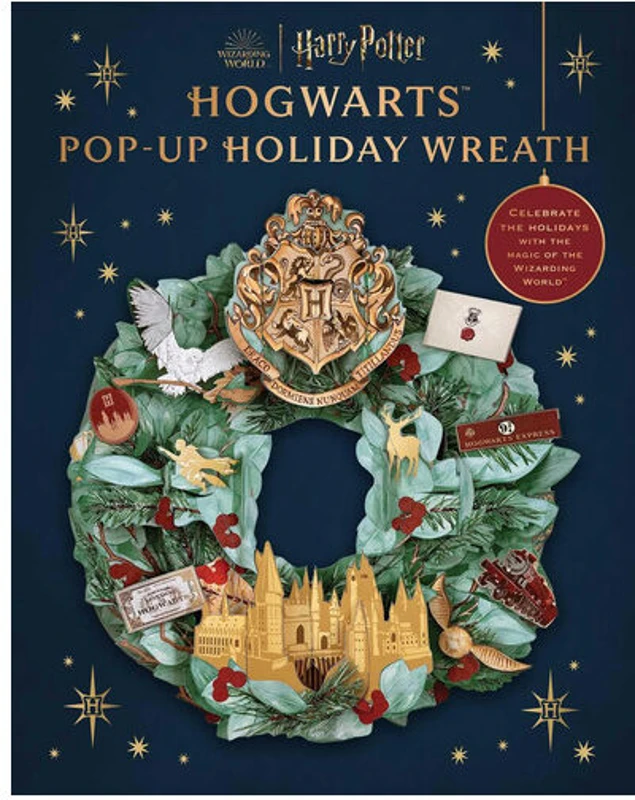 Harry Potter: Hogwarts Pop-Up Holiday Wreath