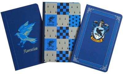 Harry Potter: Ravenclaw Pocket Notebook Collection (Set of 3)