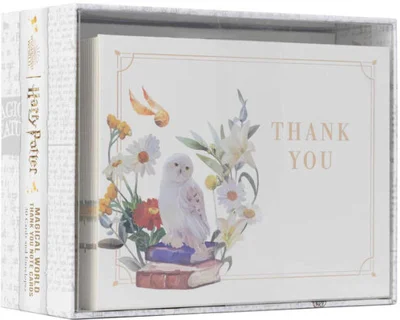 Harry Potter: Magical World Thank You Boxed Cards (Set of 30)