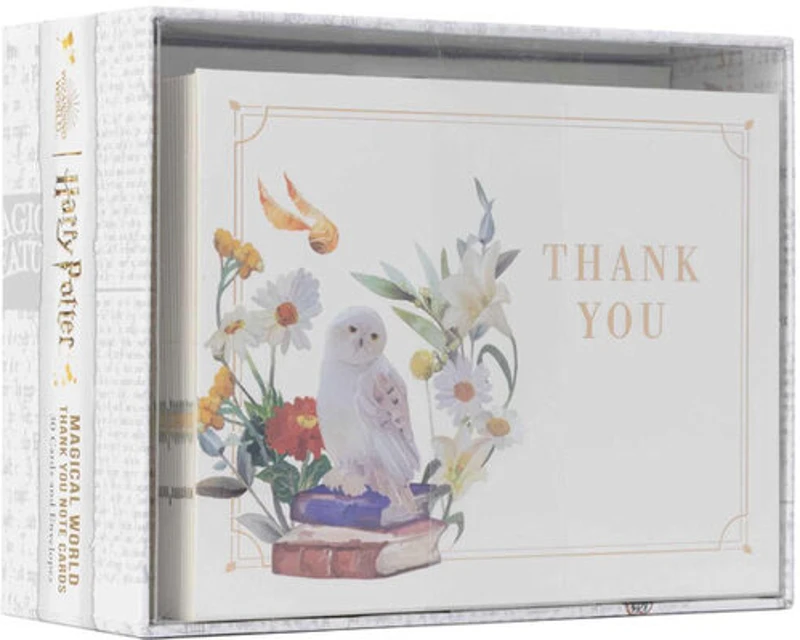 Harry Potter: Magical World Thank You Boxed Cards (Set of 30)