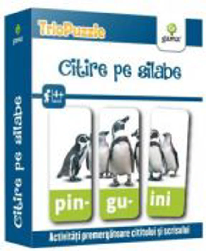 Citire pe silabe. TrioPuzzle 2020